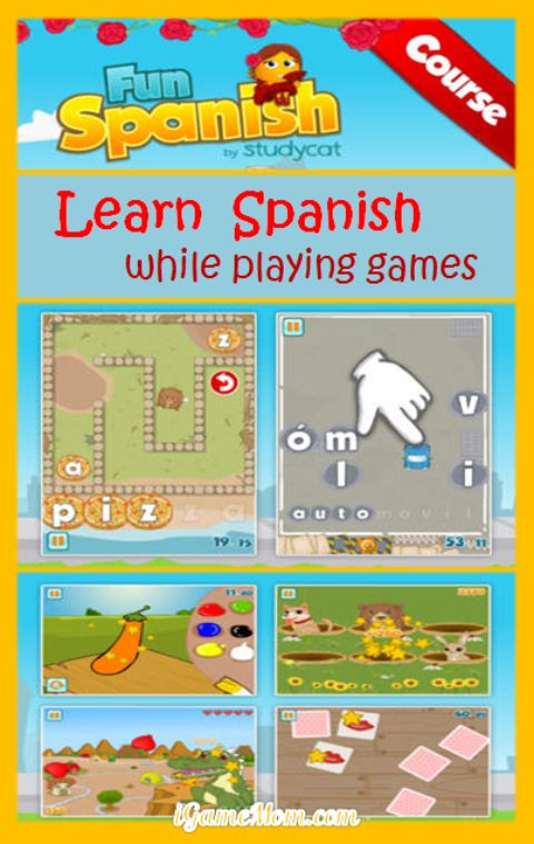 Play Games to Learn Spanish - Fun Language App for Kids