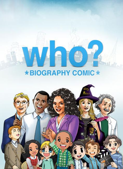 biography comic app for kids
