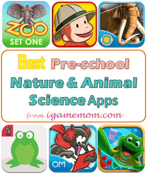 Best Preschool Nature Animal Science App from iGameMom