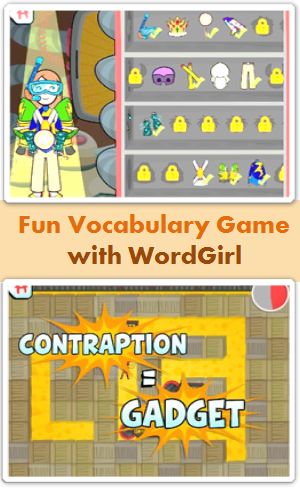 Fun Vocabulary Game with WordGirl