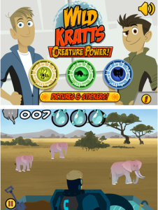 Wild Kratts Creature Power App