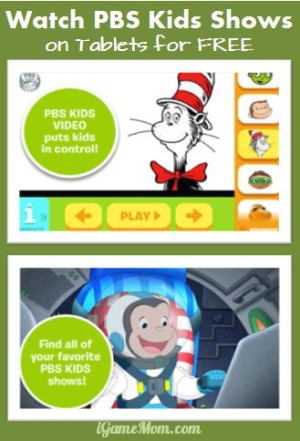 Watch PBS Kids Show for FREE on iPad