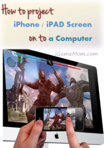 How to Project iPAD iPhone Screen onto Computer