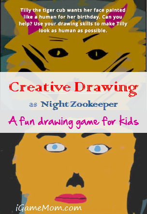 Night zookeeper drawing app