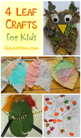 Leaf Crafts for Kids