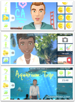Free animated storytelling app for kids - Tellagami