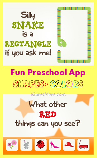 Fun Preschool App on Shapes and Colors