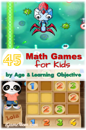 45 Math Games for Kids by Age and Learning Objectives