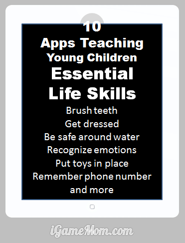 10 apps teaching young kids life skills
