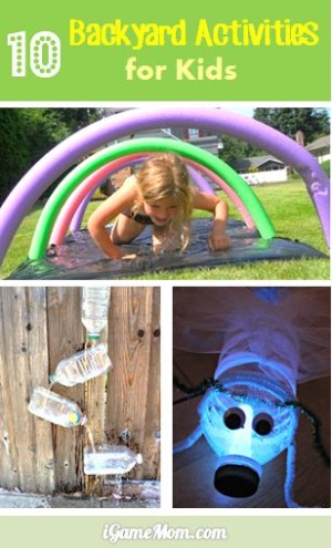 10 backyard activities for kids