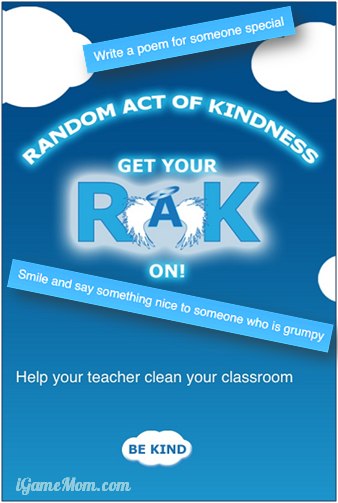 Random Act of Kindness App