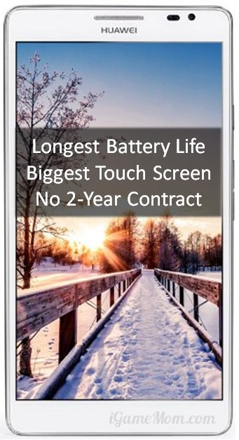 Mobile phone of longest battery life - Huawei phone