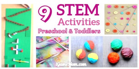 STEM activities for preschoolers and toddlers