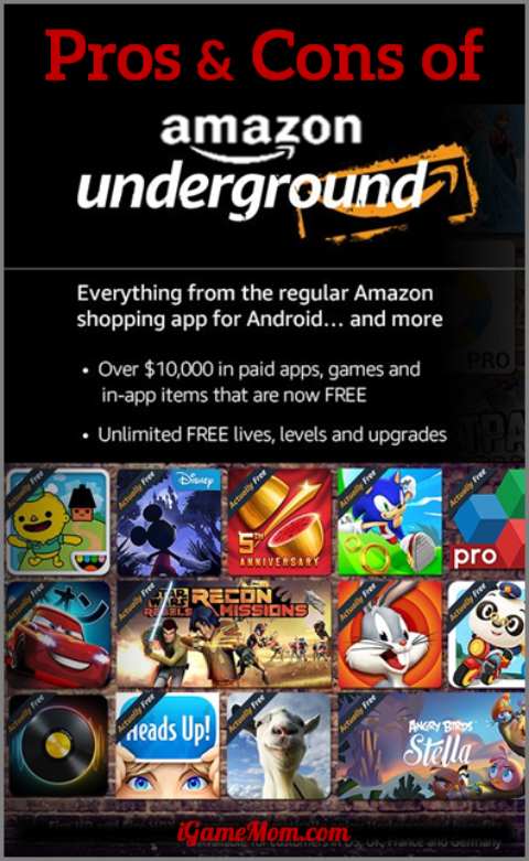 Must know before using Amazon Underground Free Apps