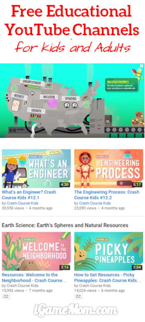 Have you ever want to learn something, like history, economy, science? This is a free learning channel on YouTube with many courses for kids and adults, and they just added a new channel specially designed for kids: Kids Science. Great learning resource leveraging the new technology, for school supplements, or for homeschool.