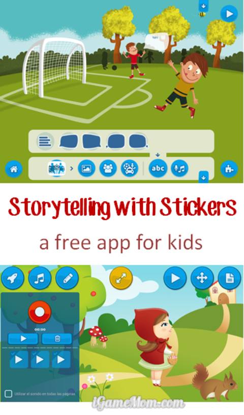 storytelling with stickers