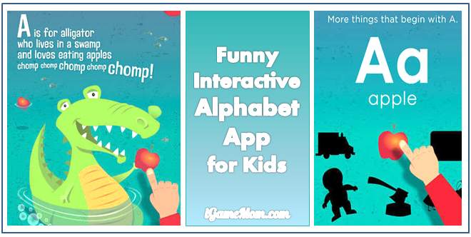 Funny Alphabet App for Kids Learning ABC