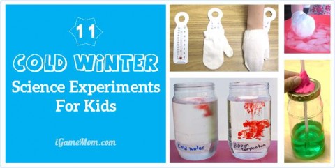 cold winter science experiments for kids