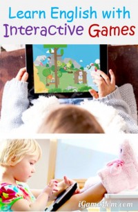 Interactive Games for English Letters and Words