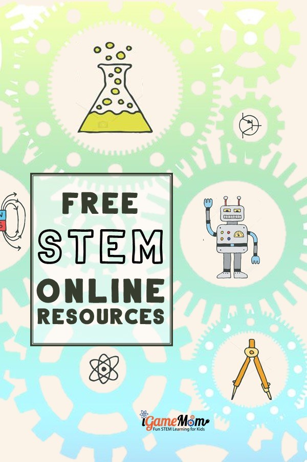 Free STEM websites, free teacher resources with fun activity ideas for students and fully developed lesson plans for teachers or homeschool parents. Listed out by Science, Technology, Engineering, Math, and grade level.