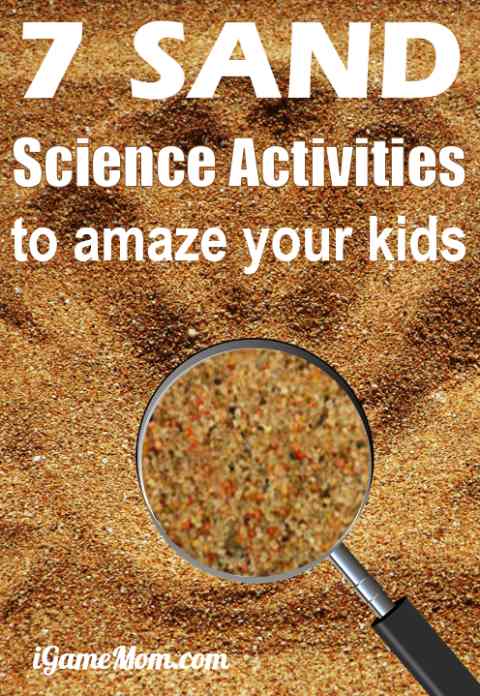 Planning family beach vacation with kids? Try these fun sand science experiments for kids and the whole family, also good for sandbox in backyard or park. outdoor STEM activities