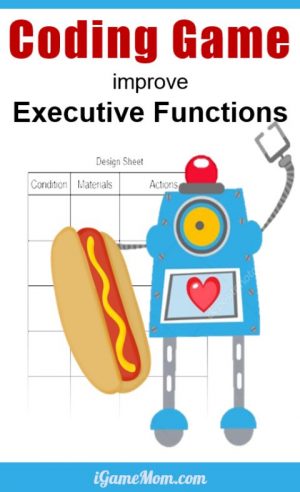 Coding Game Improving Kids Executive Functions