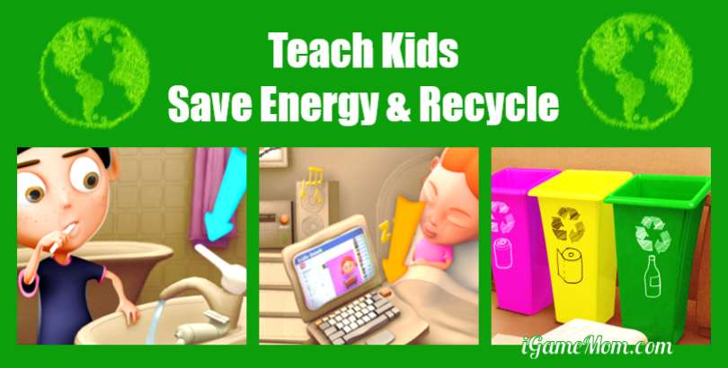 Teach Young Children Save Energy and Recycle